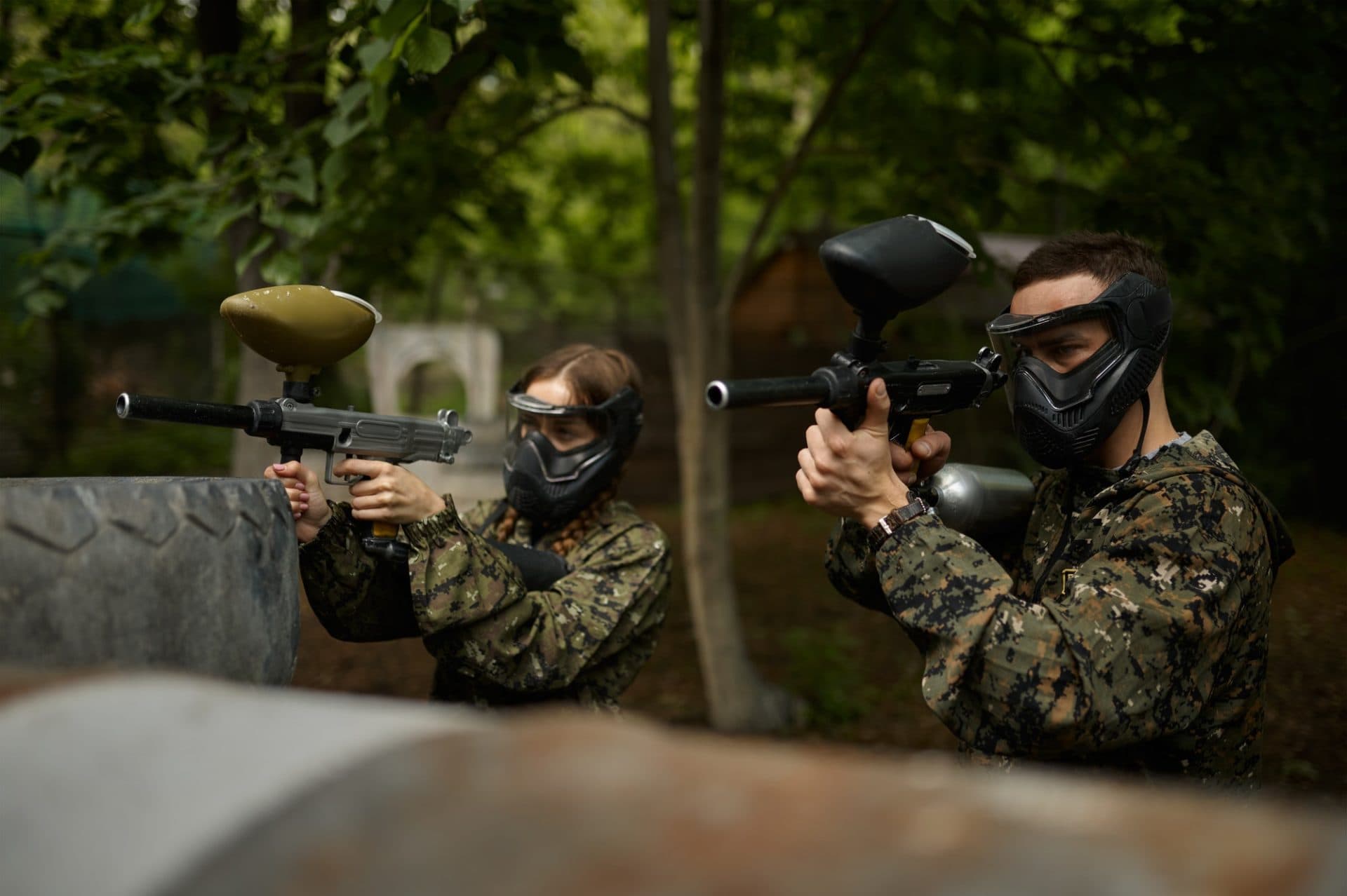 Paintball background