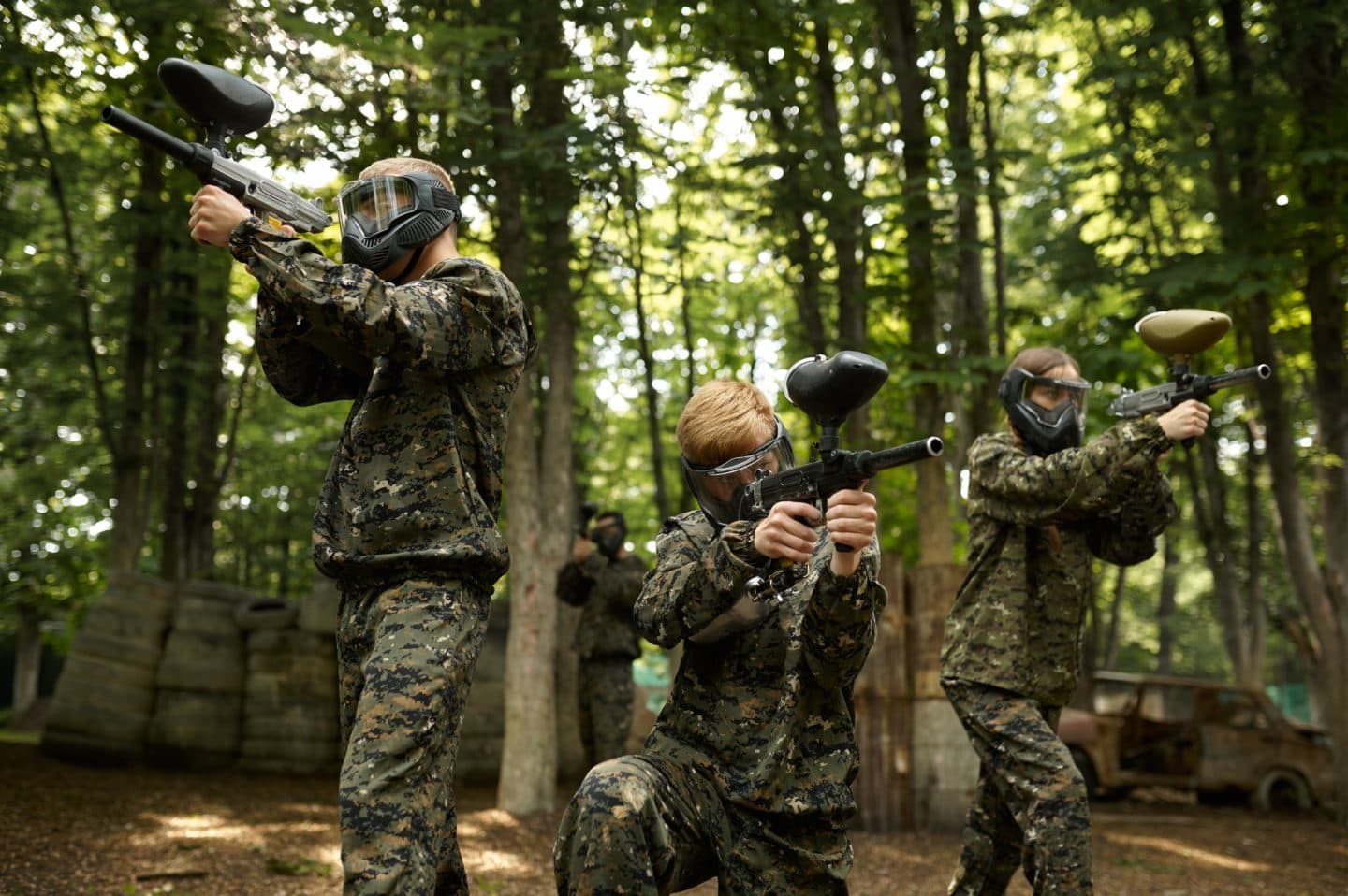 Paintball background